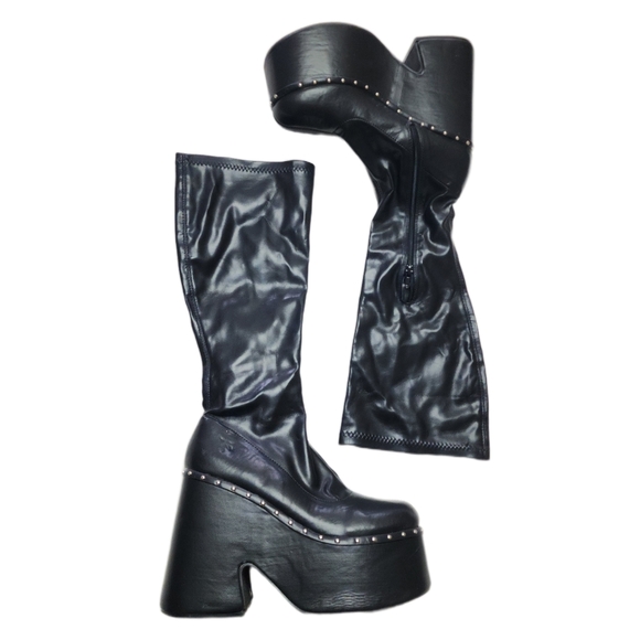 Nasty Gal Platform Tall Boots - Picture 2 of 11